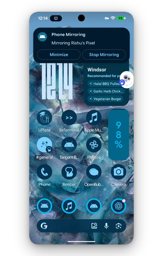 Rishu Sharma's android mirroring, image 2 of 2.